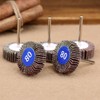 dophee Flap Wheel Sander Set, 1/8" Round Shank, 80 Grit