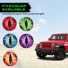 Beast Eyes Headlight Decals, Pair Funny 3D Eye Decal for