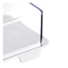 Westmark 208622E3 Fridge Butter Dishes, Plastic, Exclusive, White/Transparent, Transparent