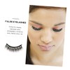 WOONEKY Exaggeration Lashes 5 Pairs False Eyelashes Makeup Costume Stage