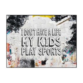 Makoroni - I Don't Have A Life My Kids Play Sports - Jigsaw Puzzle 30 pcs, DesH45