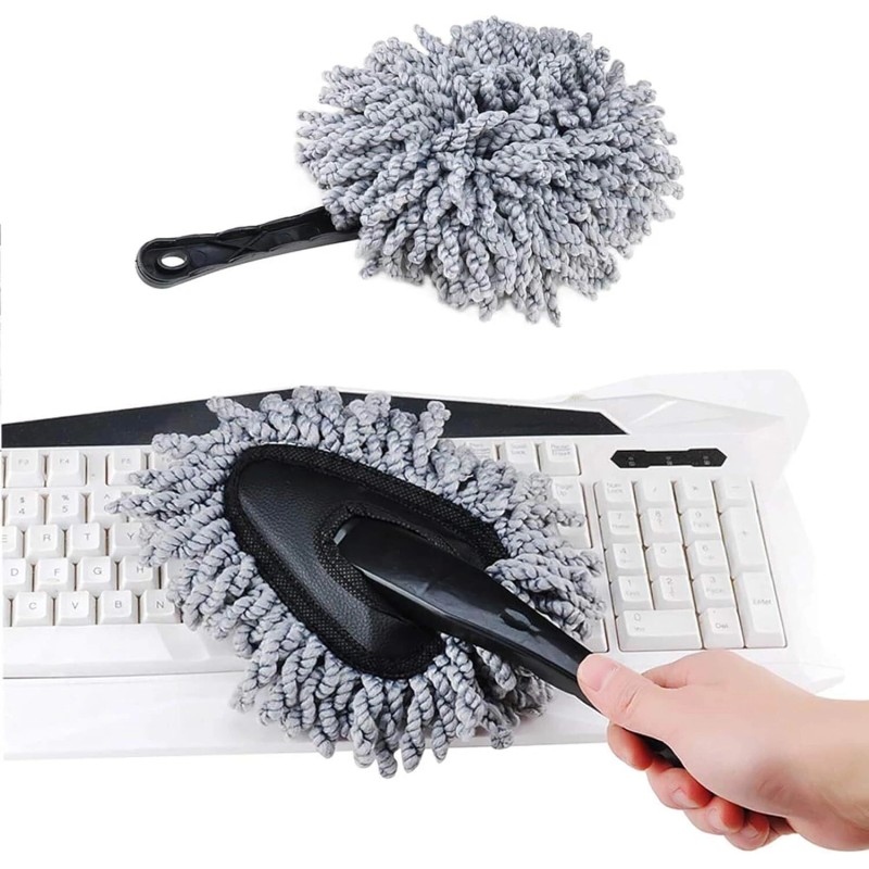 2 Pack Super Soft Microfiber Car Dash Duster Brush for