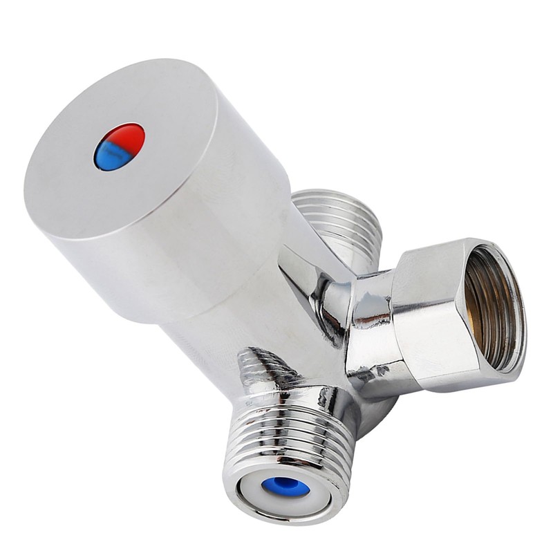 Jiawu G1/2 Brass Hot Cold Water Mixing Valve Mixer for