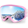 Findway Ski Goggles, Kids Snow Goggles, For Kids, OTG Wide