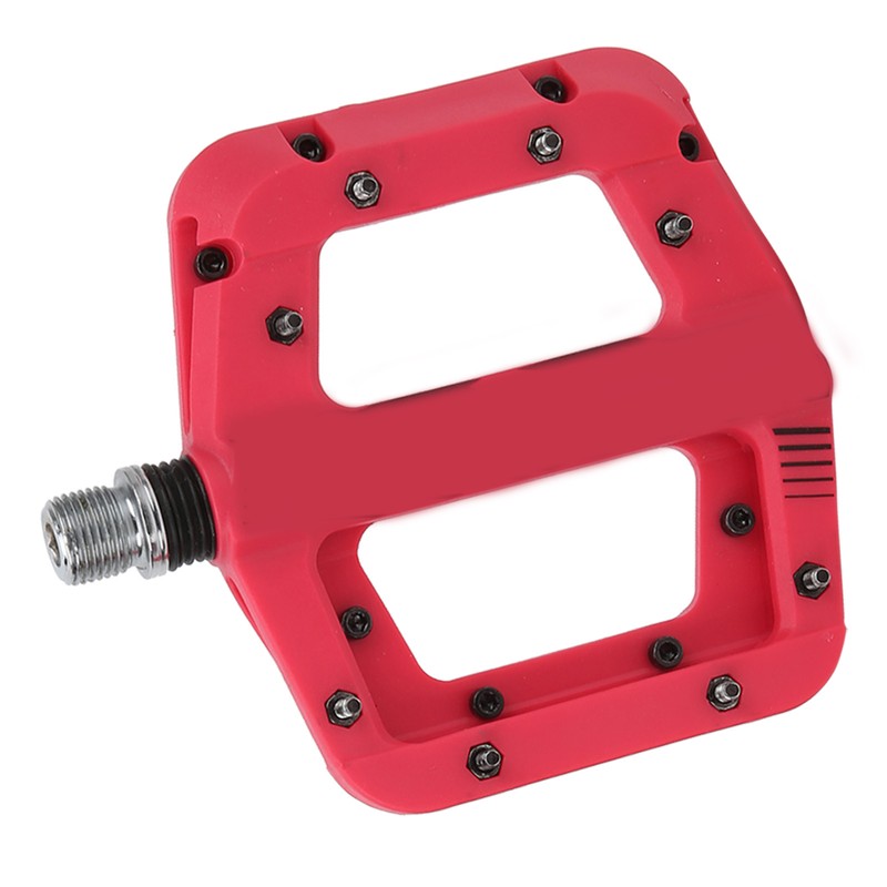 Enlee 2pcs Mountain Bike Pedals NonSlip Nylon Fiber Lightweight Bicycle
