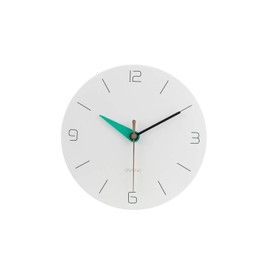 ONZENO Design Wall Clock 'The Acqua.' without Ticking Noises