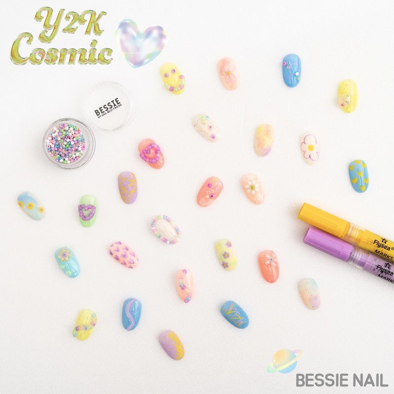 Bessie Gel Bessie Y2K COSMIC Spring Syrup Gel 10-piece set