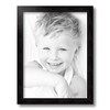 ArtToFrames 12x16 Inch Black Picture Frame, This 1.125" Custom Wood