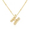 VCCKNB JEWELRY Initial Necklaces for Women and Girls, 14K Gold