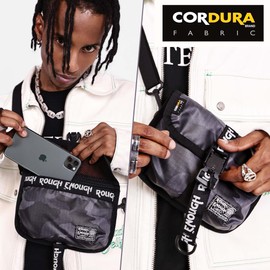 Rough Enough Small Crossbody Purse Messenger Bag for Men Tactical Pouch