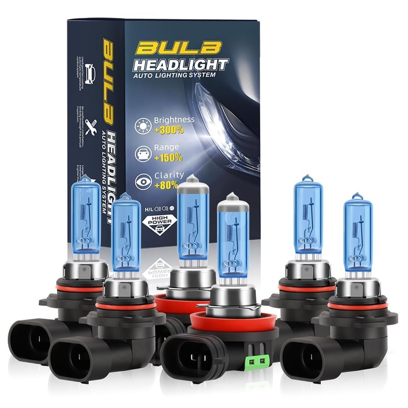 KINGSOFE Fit for Subaru Forester 2009-2018 High Performance Halogen Headlight