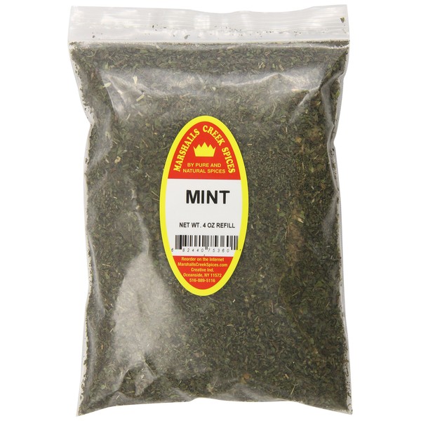 Marshall’s Creek Spices X-Large Refill Mint, 4 Ounce