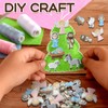 Cinnvoice 60 Pcs Christmas Nativity Sets for Crafts Mini Nativity