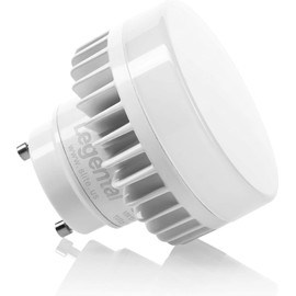 Silverlite Legental 10W LED Mini Puck, GU24 Squat Light Bulb, 18w Low Profile Spring CFL Equivalent, Soft White(2700K), 50000hrs Lifespan, 1000LM, 120-277V, Wet Location Suitable, UL Listed