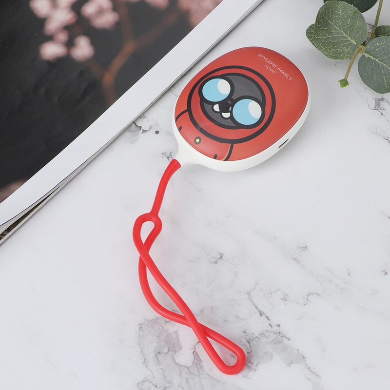 Portable Cute Animal Pattern USB Charging Hand Warmer LED Lamp