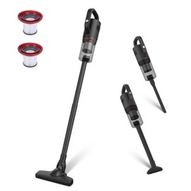 KEROMEE Cordless Vacuum Cleaner Lightweight Hand-held Stick Vacuum Small Vacuum for Hard Floor Car Pet Hair BW118