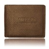 Autiga® Leather Wallet for Men and Women, Genuine Leather, Rustic