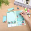Cactus Shaped Sticky Notes Set,Notepad Blackboard,Summer Fruit Theme Self-Stick Note