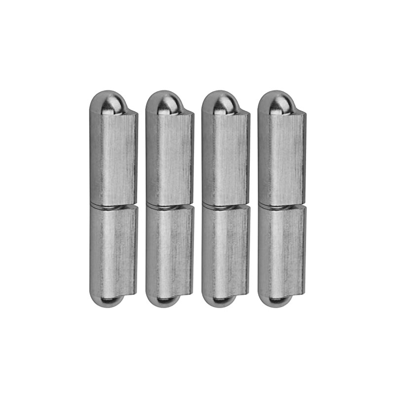 MOUNTAIN_ARK 4 Pack 4" x 3/4" Weld On Bullet Hinges,