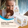 LIEBERS Dark Chocolate Rice Cakes, Snack Pack, Gift Pack, Kosher