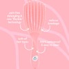 Nature Spell FlexiFlow Detangling Hair Brush, Flexible Strands for Gentle