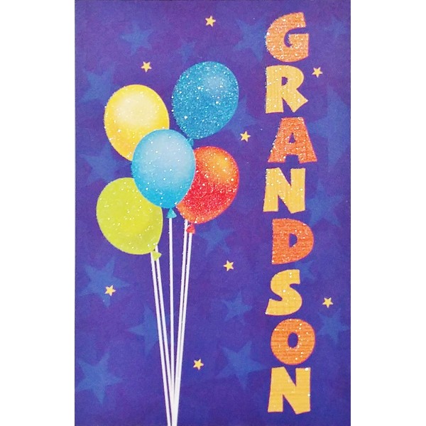 You're All The Things That Make A Grandson Special - Happy Birthday Greeting Card