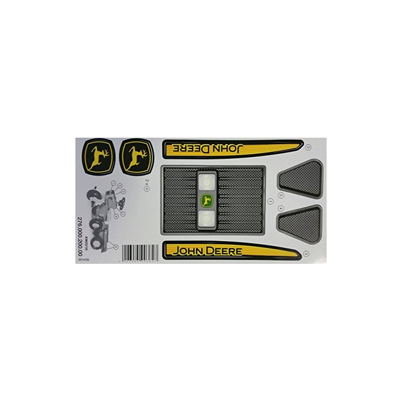 Rolly Toys John Deere Tricycle Tractor Sticker