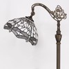 ZJART Tiffany Floor Lamp Stained Glass Lamp 18.88X12X67 Inch Angle