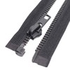 MebuZip #8 8 Inch Black Nickel Teeth Separating Jacket Zipper