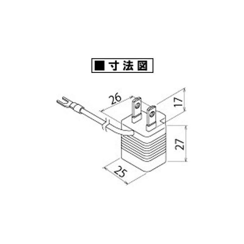 Meikosha MYA105 Wiring Equipment for Equipment Construction Grounding Adapter, C