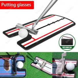 Unbranded Golf Putting Eyeline Mirror Alignment Training Aid Putter Swing Trainer Eye Line