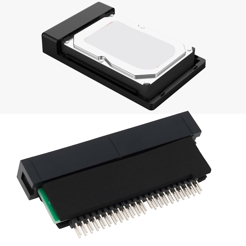 YINETTECH Desktop Computer 2.5 IDE 44-Pin to 40-Pin 3.5 Male