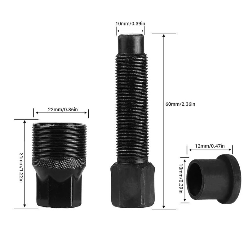 Bicycle Crank Remover, Crank Removal Tool, Bicycle Extractor Puller Mountain