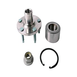 SKF Front Wheel Hub and Bearing Assembly Kit Press Spindle Module Knuckle Snap-Ring BR930676K for 2007 2008 2009 2010 Ford Edge Lincoln MKX