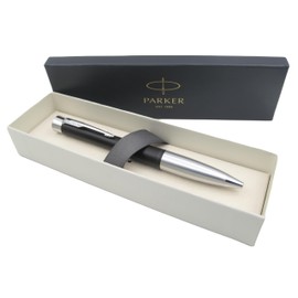Parker Urban Premium Ballpoint Pen | Muted Matte Black with Chrome Trim | Black Ink | Twist Action | Gift Boxed