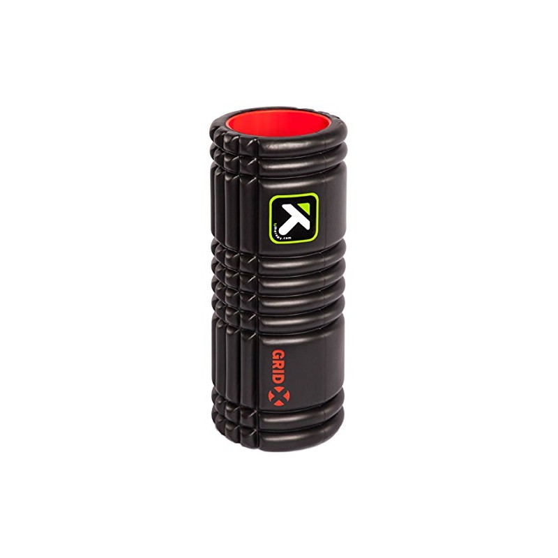 TriggerPoint 04406 Grid Foam Roller, X, Black, Myofascial Release, Massage,