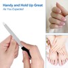 Fingernail Files (6 Pack), Metal Nail Files for Natural Nails