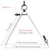 8 inch Professional Woodworking Compass Scribe, Spring Wing Drafting Divider