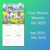2026 Unicorns Monthly Wall Calendar | 12" x 24" |