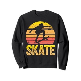 Cool Skateboard Art For Men Women Skateboarding Skateboarder Sweatshirt