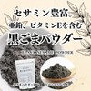 自然健康社 黒ごまパウダー 500g 粉末 無添加 業務用 セサミン サプリ