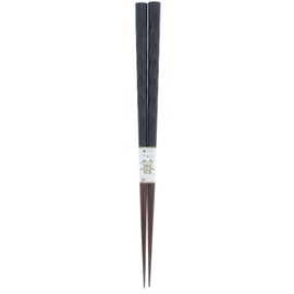 Ishida Chopsticks for Men, Thick Yakumo 1.5 Inches (1 and 23.5 cm) Made in Japan, Wooden (Natural Wood), Lacquer, Tip Corner