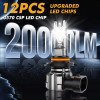AUXBEAM Combo Pack LED Headlight Fog Light Bulb for Ram