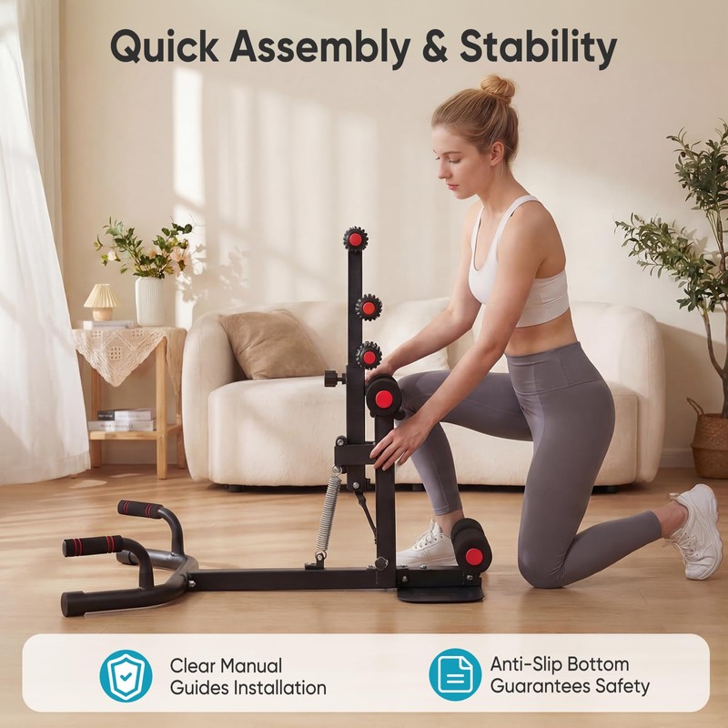 OLIXIS Deep Squat Machine for Women, Adjustable Glutes & Leg