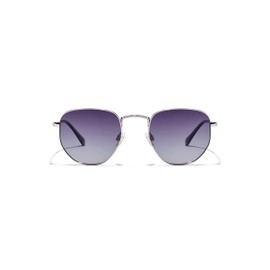 HAWKERS Sixgon Drive Sunglasses for Men and Women, Grey Polarized · Silver Ct