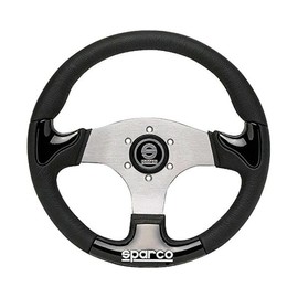 Sparco 015THPUNR345 Steering Wheel (Strwhl P 222 Black)