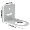 SHTCSZBA Adhesive Shower Bottle Holder, Non-Drilling Soap Bottle Dispenser Holder