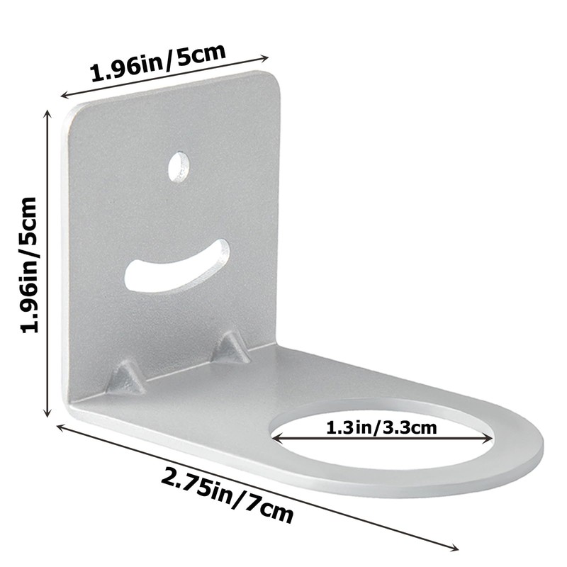 SHTCSZBA Adhesive Shower Bottle Holder, Non-Drilling Soap Bottle Dispenser Holder