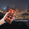 Q200 Industrial Wireless Crane Remote Control kit 2 Button 12v