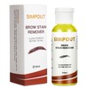 Simpout Henna Brow Stain Remover, Deep Cleansing Eyebrows, Softly Removes